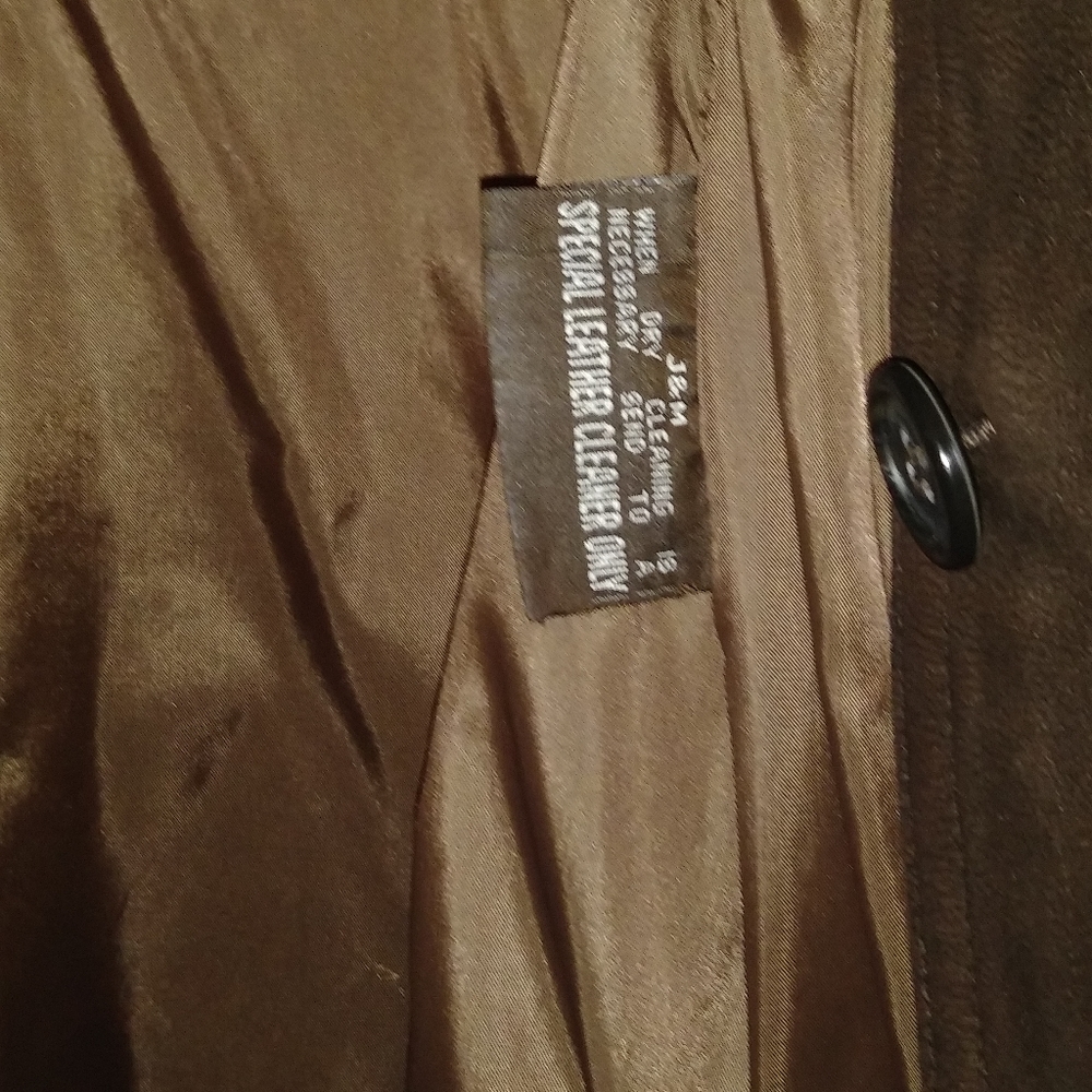 Leather coat - Picture 5 of 5